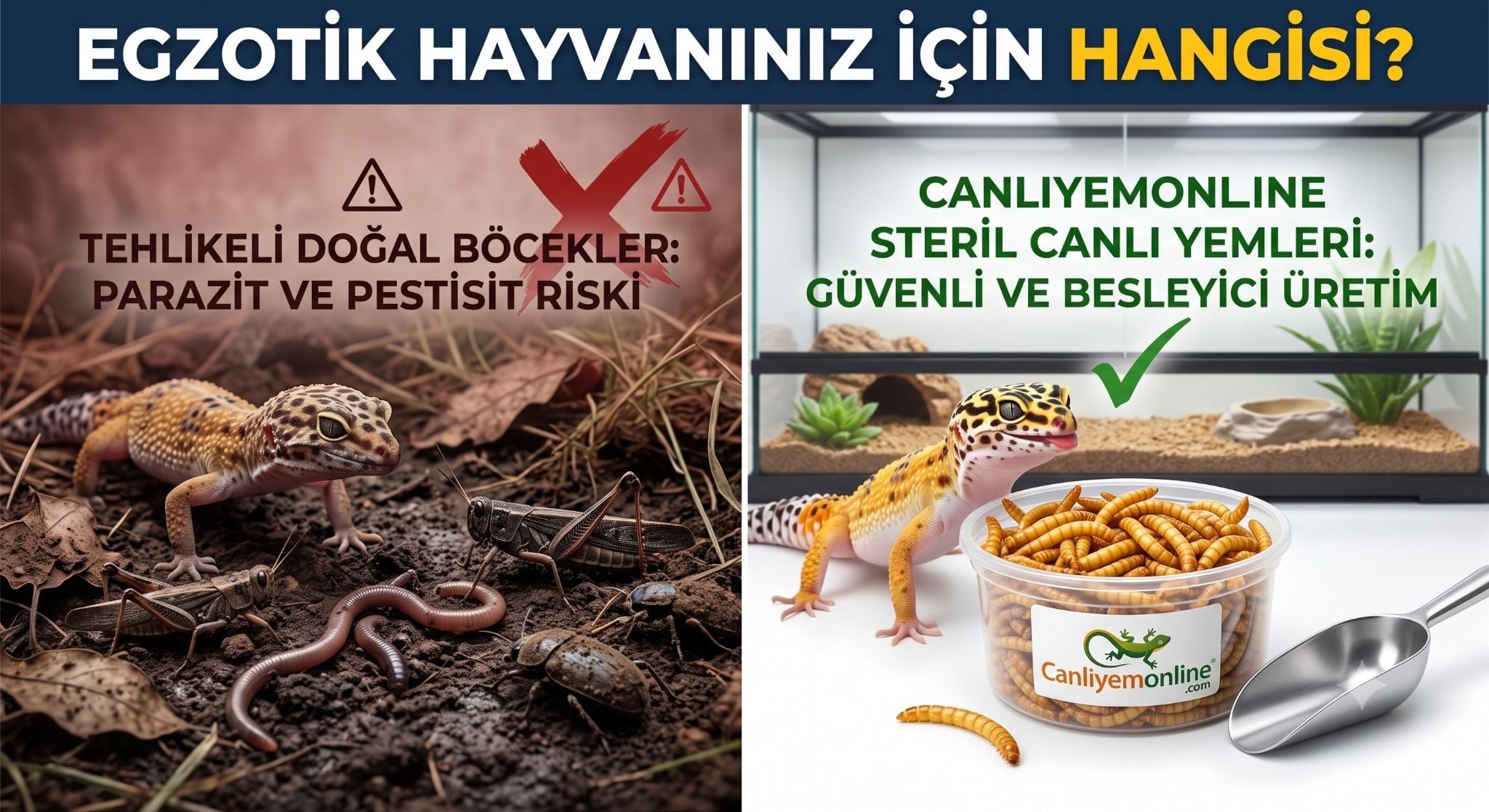 Canliyemonline Steril Canlı Yemler