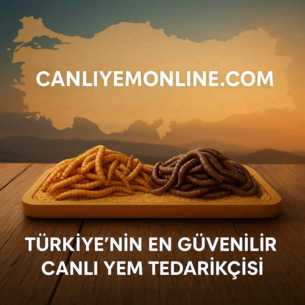 Evcil Hayvanlarınız İçin En Taze Un Kurtları, Türkiye'nin Her Yerine Kargo!