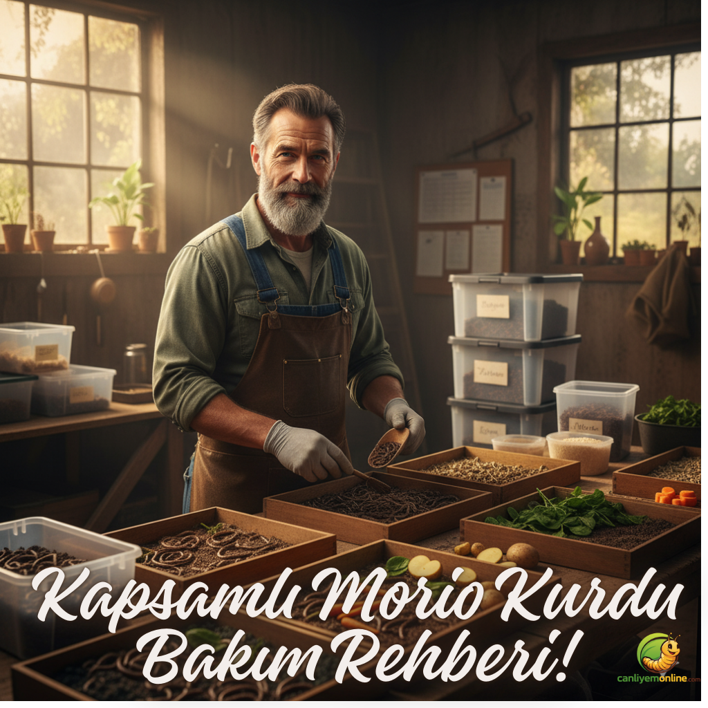 Kapsamlı Morio Kurdu (Zophobas Morio) Bakım ve Üretim Rehberi