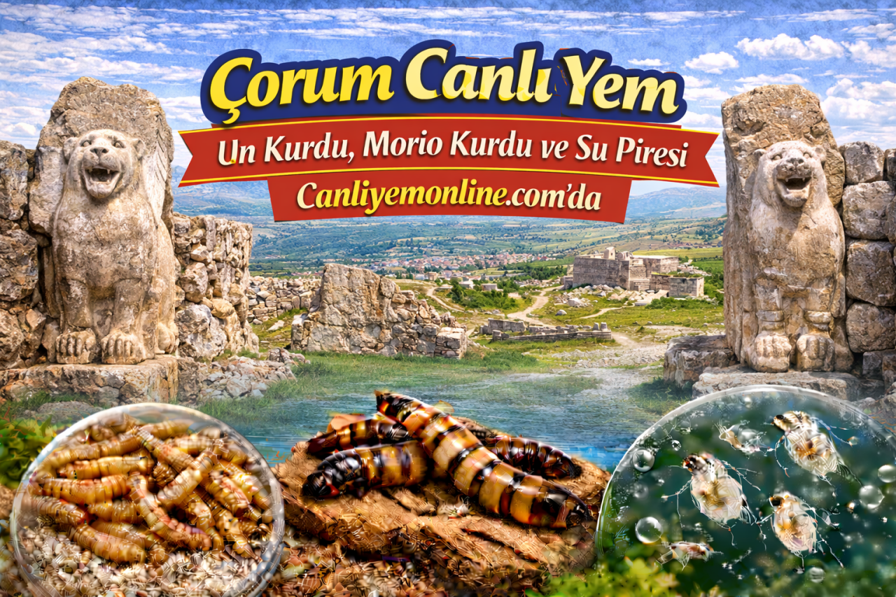 Canliyemonline.com’da hem klasik canlı yemler hem de özellikle akvaryumcuların sık aradığı kurt kültürleri bulunur: Canlı Un Kurdu, Morio Kurdu, Su Piresi, Mikro Kurt Kültürü, Grindal Kurt Kültürü ve Sirke Kurdu.