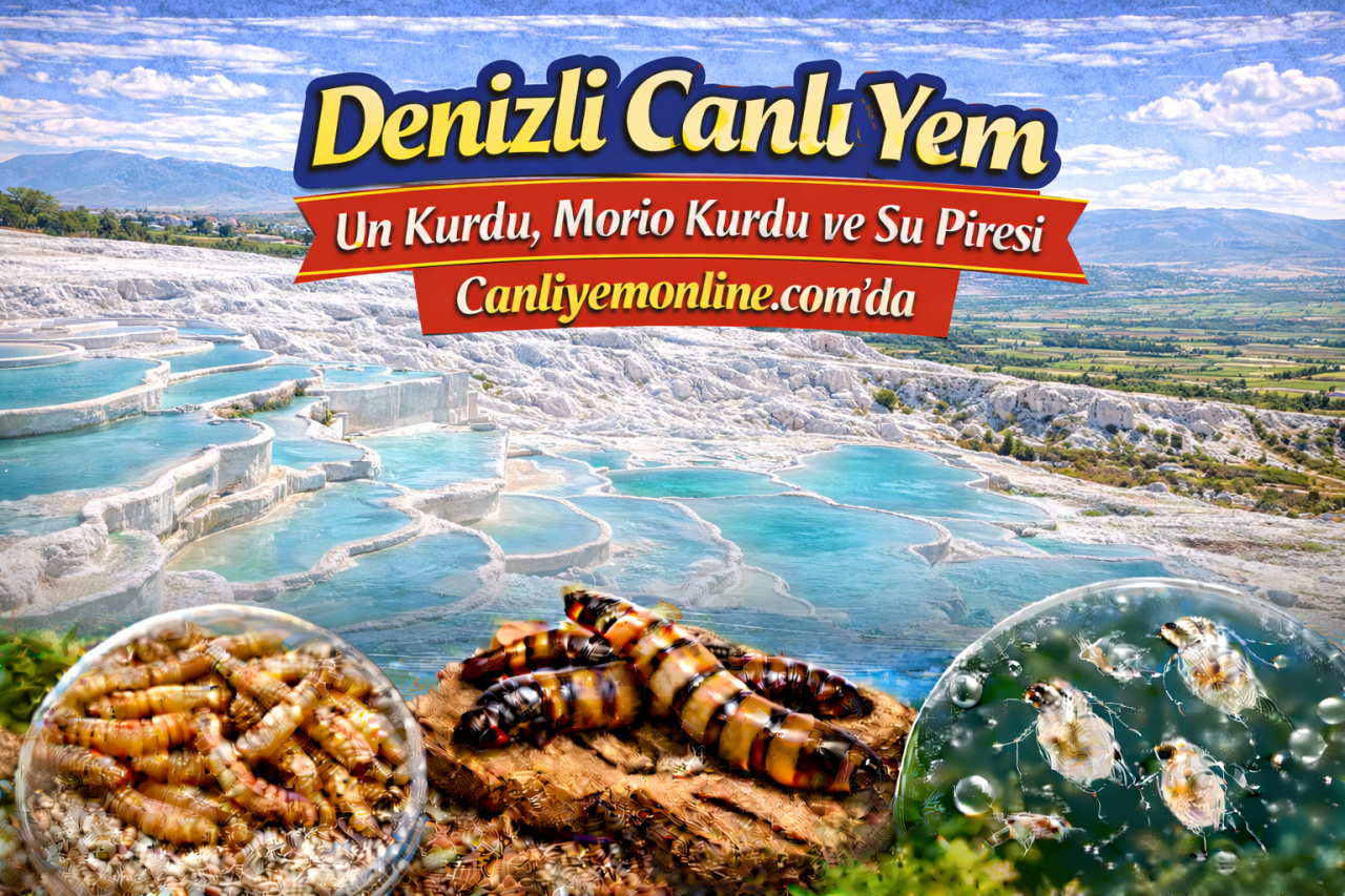 Canliyemonline.com’da hem klasik canlı yemler hem de özellikle akvaryumcuların sık aradığı kurt kültürleri bulunur: Canlı Un Kurdu, Morio Kurdu, Su Piresi, Mikro Kurt Kültürü, Grindal Kurt Kültürü ve Sirke Kurdu.