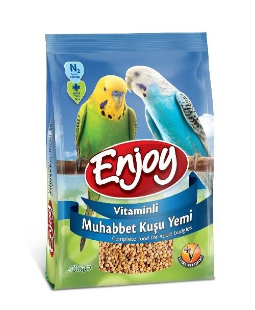 Enjoy Muhabbet Kuşu Yemi Vitaminli 400 Gr