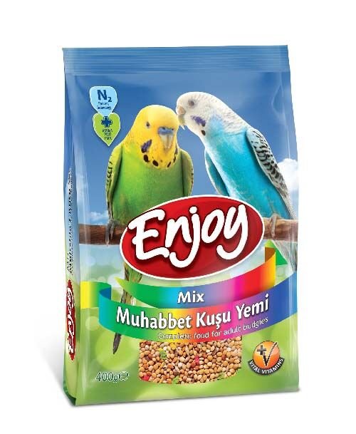 Enjoy Muhabbet Kuşu Yemi Mix 400 Gr