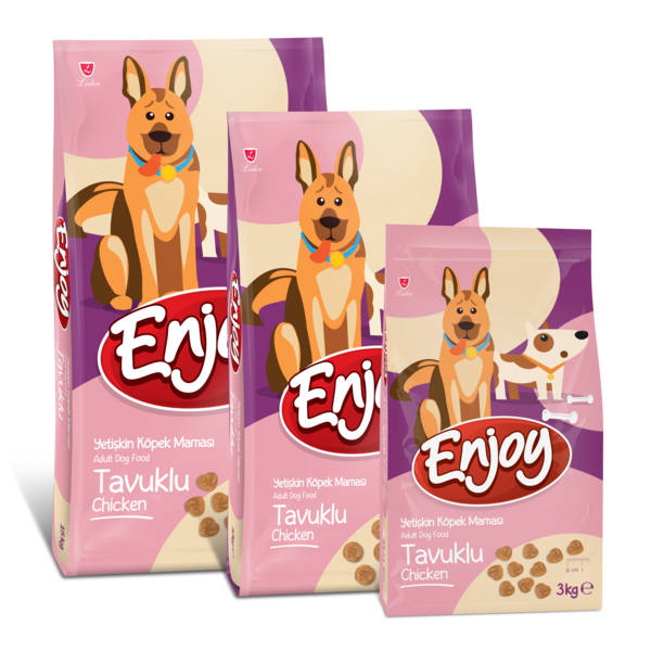 Enjoy Tavuklu Yetişkin Köpek Maması 10 Kg