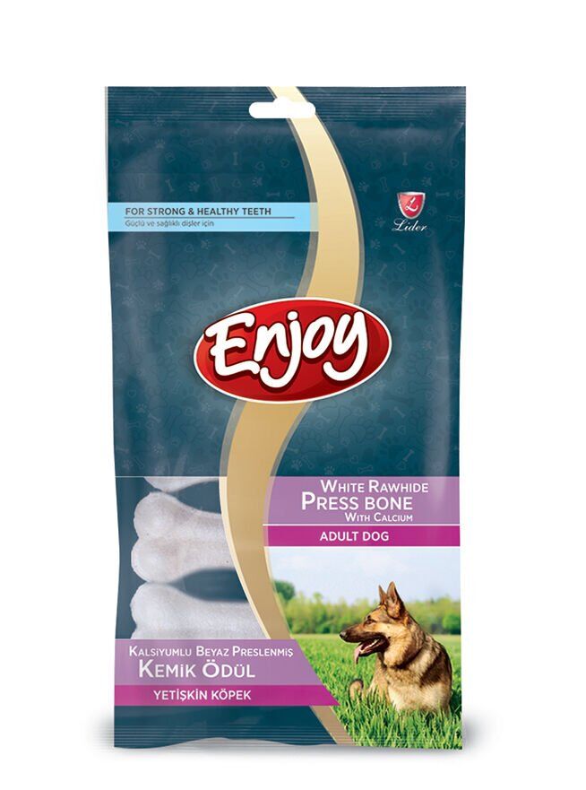 Enjoy Beyaz Pres Kemik 3'lü
