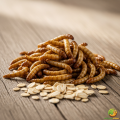 Un Kurdu CANLI 2-3 cm boy (Net:250 gr.) Yaklaşık 2500 Adet