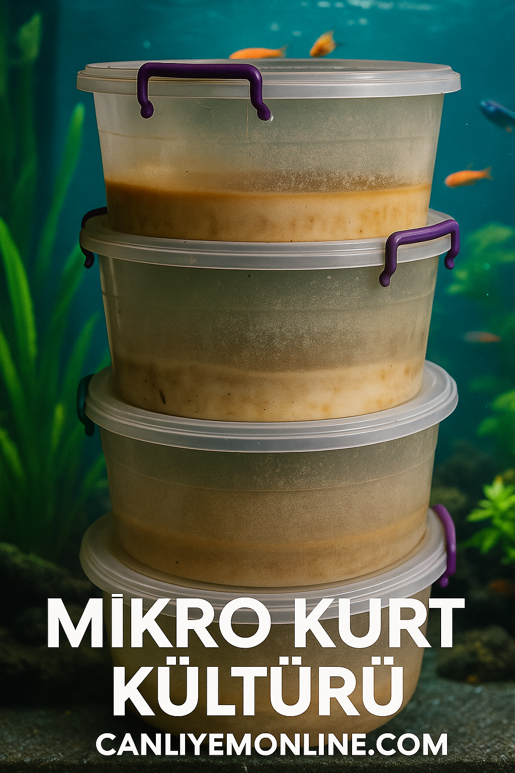 KOÇLAR Mikro Kurt Kültürü Balık Yemi